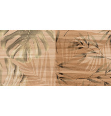 Organic Плитка настенная коричневый узор 08-01-15-2454 20х40