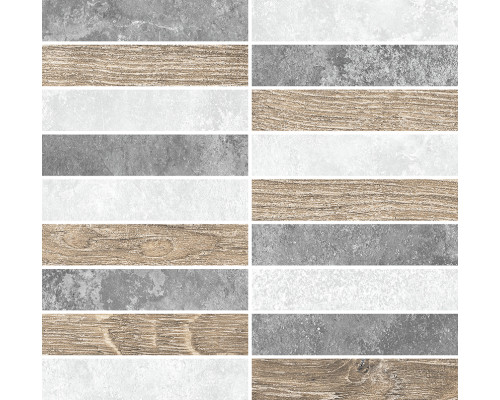 Java Мозаика микс серый 28,6х29,8