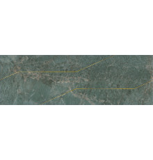 Эвора Декор зеленый глянцевый обрезной OS\C214\13116R 30х89,5