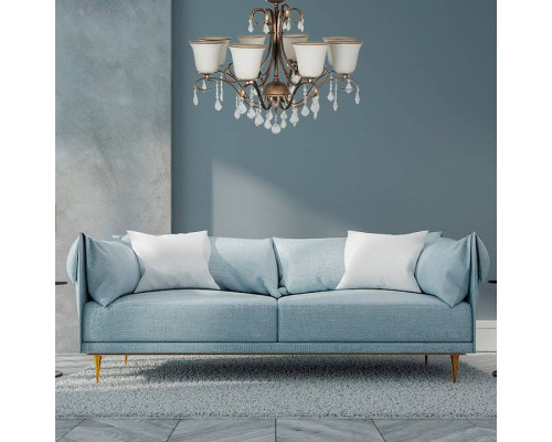 Люстра на штанге Arti Lampadari Borgese Borgese E 1.1.8.602 GB