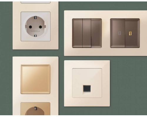 Рамка на 2 поста Ambrella Volt Techno AF220302