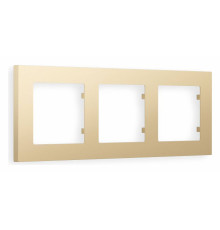 Рамка на 3 поста Ambrella Volt Techno AF220603