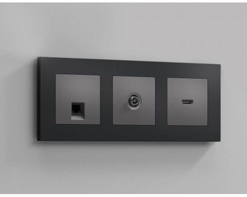 Накладка для розетки HDMI Ambrella Volt Quant AP6640