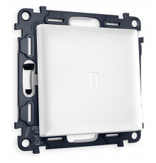 Выключатель одноклавишный с подсветкой без рамки Ambrella Volt Quant MA122015