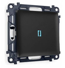 Выключатель одноклавишный с подсветкой без рамки Ambrella Volt Quant MA802020