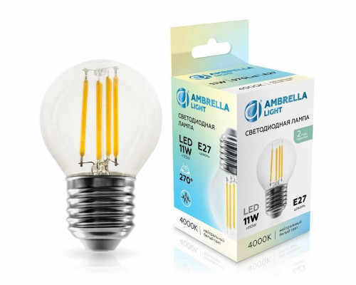 Лампа светодиодная Ambrella Light G45 451124