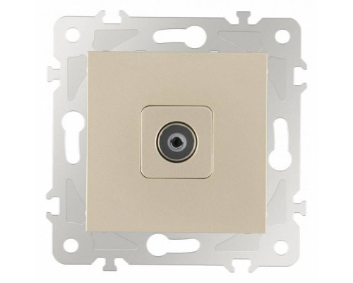 ТВ-розетка без рамки Arte Milano am-203 203.43-1.shampan