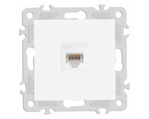 Розетка Ethernet RJ-45 без рамки Arte Milano am-206 206.45-1.white