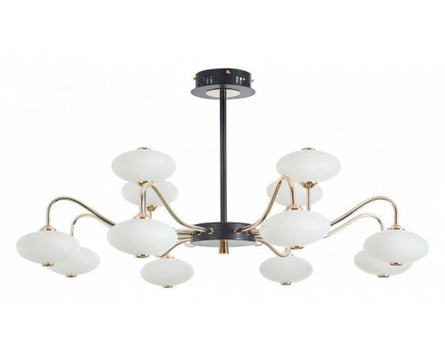 Люстра на штанге Arte Milano Neapolis 273908/12 BK/GD
