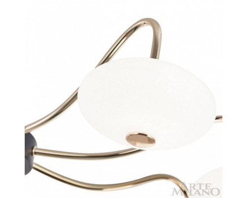 Люстра на штанге Arte Milano Neapolis 273908/12 BK/GD