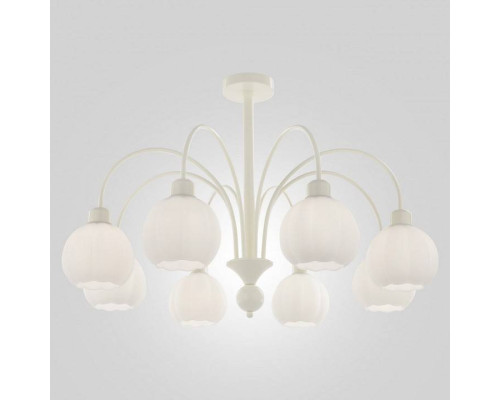 Люстра на штанге Arte Milano AM-Napoli 8 ламп D800 слоновая кость 315066/D800/8 IV