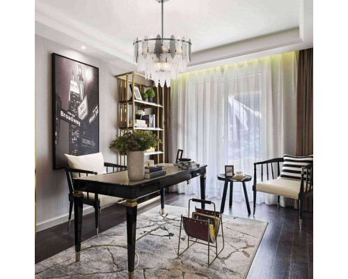 Люстра на штанге Arte Milano Sorrento-1309 хром 371309/6/300/400 CR