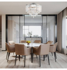 Люстра на штанге Arte Milano Sorrento-5509 хром 375509/6/40/390 CR