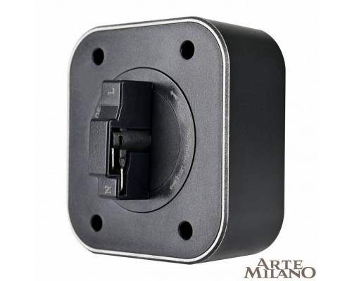 Накладной светильник Arte Milano Am-track-sockets 380022TLS/LWS Black