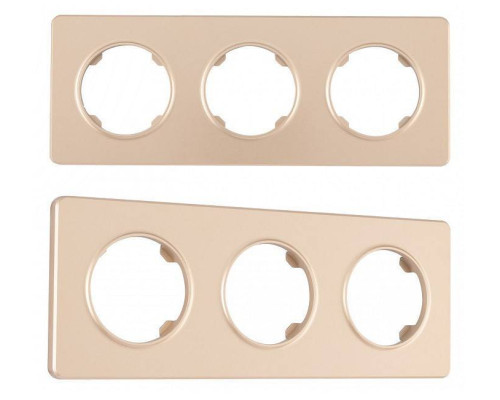 Рамка на 3 поста Arte Milano am-502.15 502.15-3.shampan