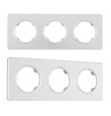 Рамка на 3 поста Arte Milano am-502.15 502.15-3.silver