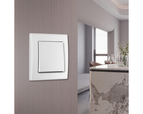 Выключатель одноклавишный Arte Milano SET06-1 SET06-1-30-1 white