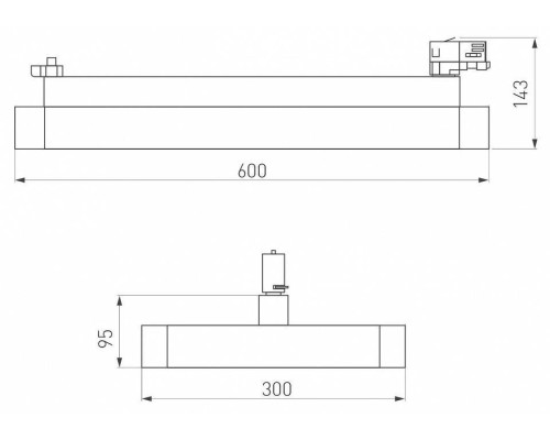 Накладной светильник Arlight AFINA 12 Вт 3000 К черный 035495(1)