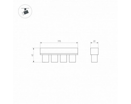 Накладной светильник Arlight MAG-ORIENT 37330