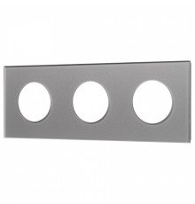 Рамка на 3 поста Arlight GLARE 043840