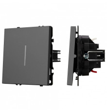 Выключатель проходной одноклавишный без рамки Arlight SWT 054263