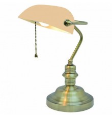 Настольная лампа офисная Arte Lamp Banker A2493LT-1AB