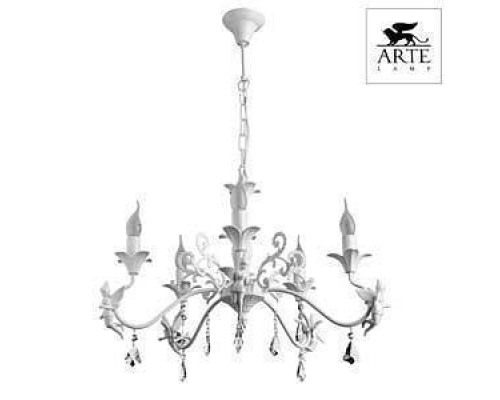 Подвесная люстра Arte Lamp Angelina A5349LM-5WH