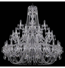 Подвесная люстра Bohemia Ivele Crystal 1402 1402/20+10+5/400/3d/Ni
