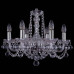 Подвесная люстра Bohemia Ivele Crystal 1402 1402/6/160/Ni/Balls