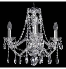 Подвесная люстра Bohemia Ivele Crystal 1413 1413/3/165/Ni