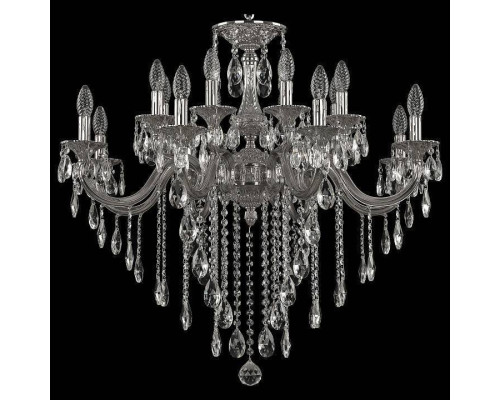 Подвесная люстра Bohemia Ivele Crystal 7218 72118/16/285 B Ni