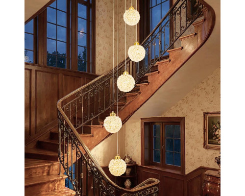 Подвесная люстра Citilux CLOUDY CL323052