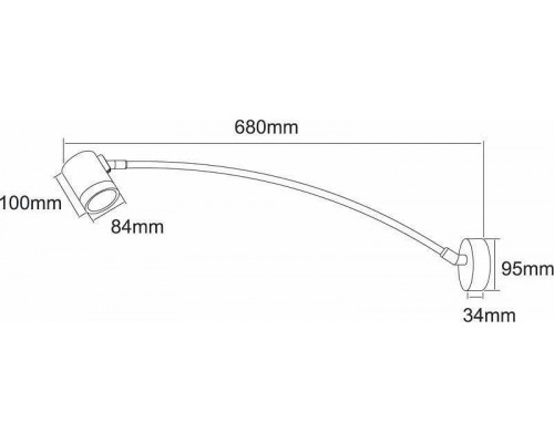 Подсветка для зеркала Deko-Light Mobby II 688008