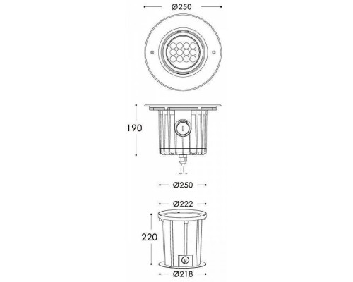 Встраиваемый в дорогу светильник Deko-Light Soft Flex 18 730266