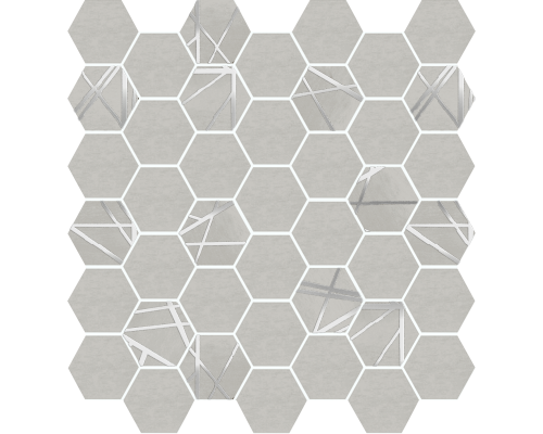 Mosaic Baffin Gray Dark DW7BFN25 Декор 316х297 (5 шт в уп)