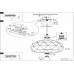 Подвесной светильник Eglo ПРОМО Roccaforte 97855