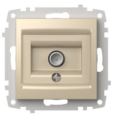 ТВ-розетка проходная без рамки Elbi Eleсtriс Zena Vega 609-012500-272