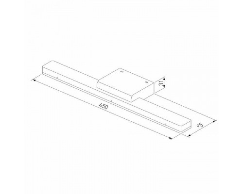 Подсветка для зеркала Elektrostandard Protect a052871