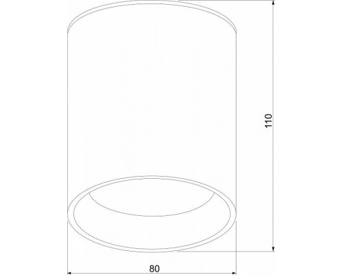 Накладной светильник Elektrostandard Light LED a056229