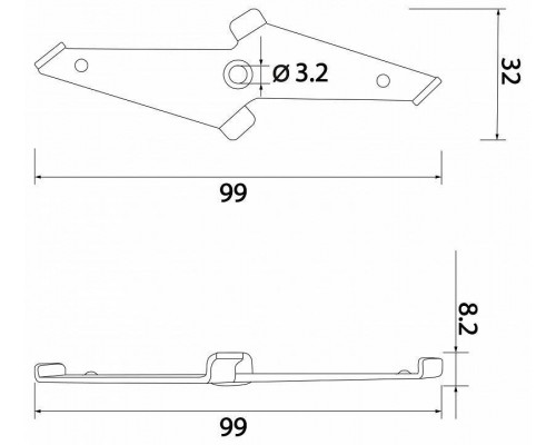 Набор креплений для трека Elektrostandard Slim Magnetic a062153