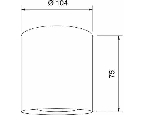 Накладной светильник Elektrostandard DLR026 a063935