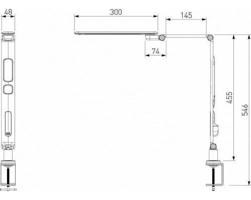 Настольная лампа офисная Elektrostandard Intelligent a064812