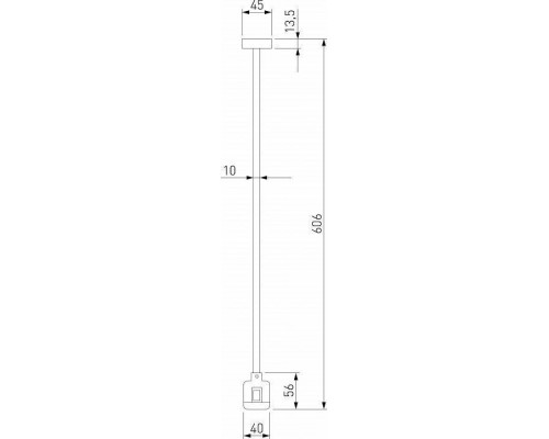 Основание на штанге Elektrostandard Esthetic Magnetic a065449