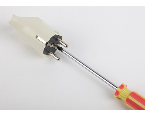 Вилка прямая с заземлением Эра  V3