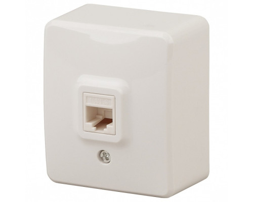 Розетка телефонная RJ-11 Эра Эра Эксперт 11-3202-02