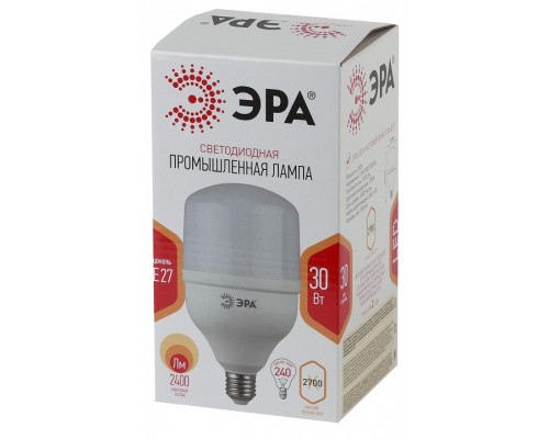Лампа светодиодная Эра Стандарт LED POWER T100-30W-2700-E27
