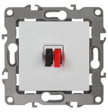 Розетка акустическая без рамки Эра Эра 12 12-3111-01