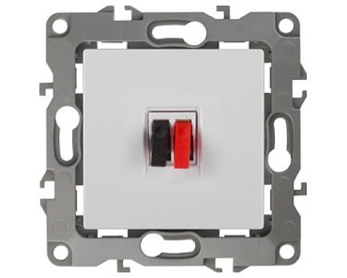 Розетка акустическая без рамки Эра Эра 12 12-3111-01