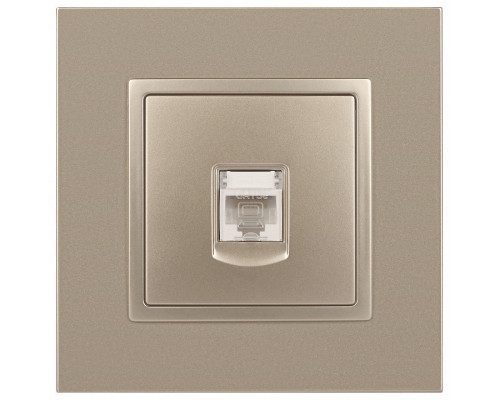 Розетка Ethernet RJ-45 без рамки Эра Эра Elegance 14-3107-04
