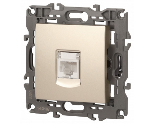 Розетка Ethernet RJ-45 без рамки Эра Эра Elegance 14-3107-04